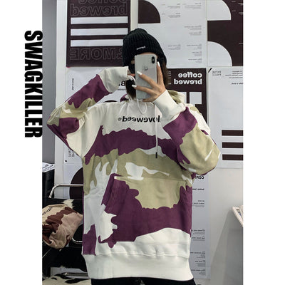 Sudadera con Capucha Oversize de Manga Larga - Estilo Europeo Casual - Image 4