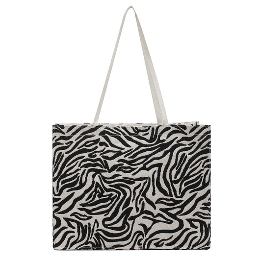 Bolso Coreano con Estampado Cebra para Mujer - Image 10