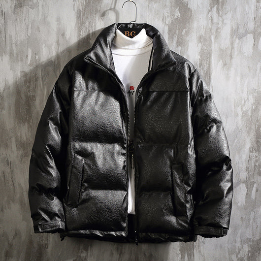 Chaqueta Acolchada de Corte Amplio para Hombre - Image 8