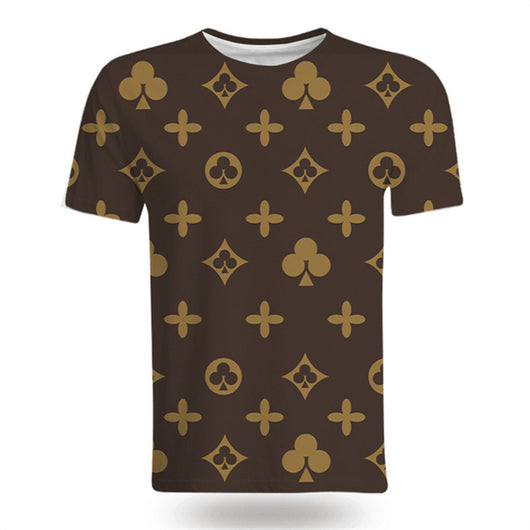 Camiseta Casual de Hombre con Impresión 3D Efecto Verano - Image 5