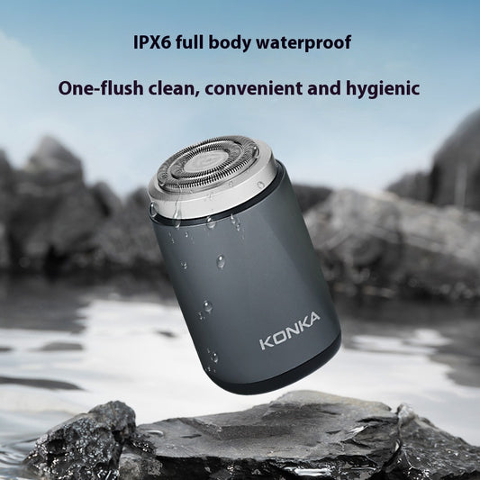 Afeitadora Eléctrica Silenciosa para Hombres - Portátil de Viaje