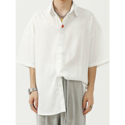 Camisa Suelta Estilo Coreano con Diseño Personalizado - Corte Moderno y Atrevido - Image 11