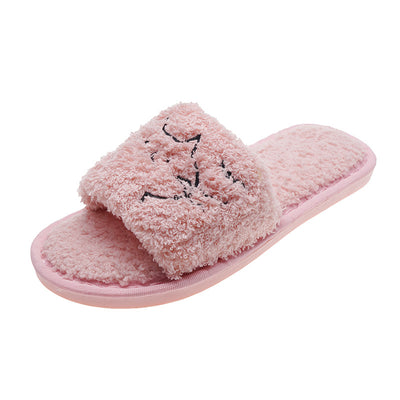 Pantuflas Planas Cálidas para Casa con Diseño de Gato - Image 18
