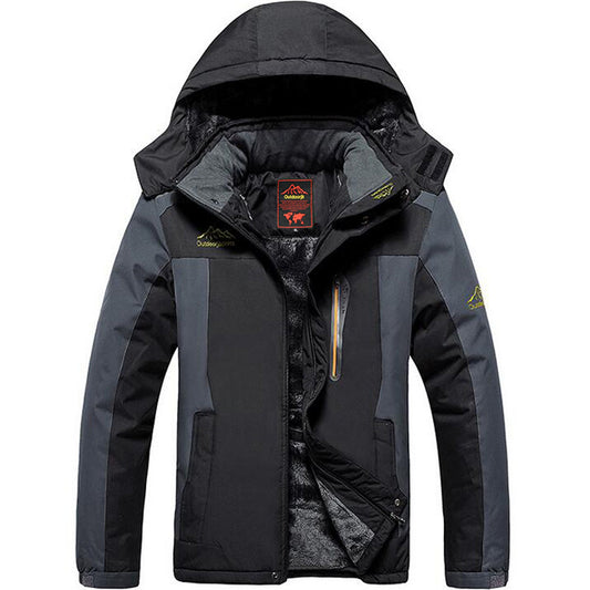 Chaqueta Táctica de Invierno para Hombre Tallas Grandes con Forro Polar