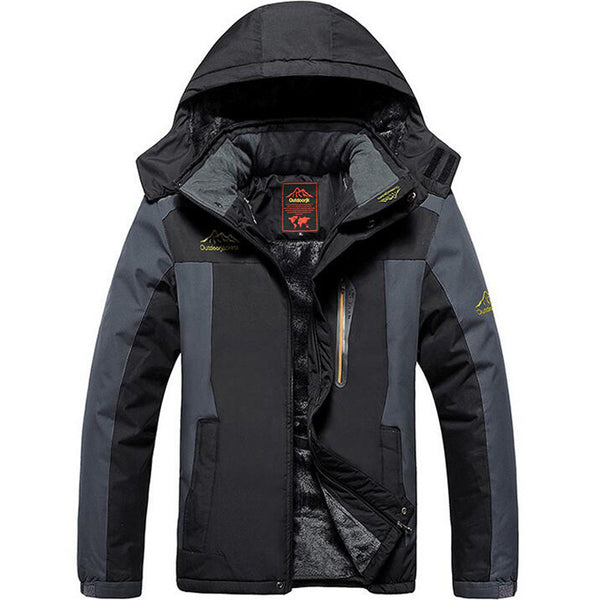 Chaqueta Táctica de Invierno para Hombre Tallas Grandes con Forro Polar
