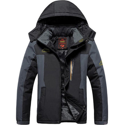 Chaqueta Táctica de Invierno para Hombre Tallas Grandes con Forro Polar