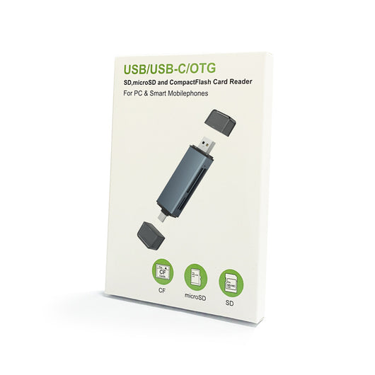 Lector Múltiple de Tarjetas CF, SD y USB 3 en 1 - Image 6