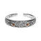 Cross-Border Fashion Bird Ring Bracelet with Adjustable Opening, Silver