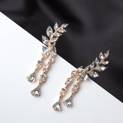 Aretes de Moda Hoja con Borla - Diseño Tendencia - Image 6
