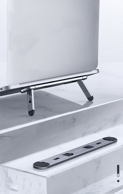 Soporte Elevador de Aluminio para Computadora y Monitor - Image 11