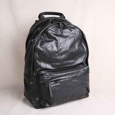 Bolsa de Viaje Vintage para Hombre - Cuero Genuino Capacidad Expandible - Image 5