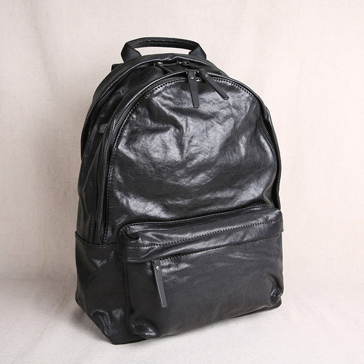 Bolsa de Viaje Vintage para Hombre - Cuero Genuino Capacidad Expandible - Image 5