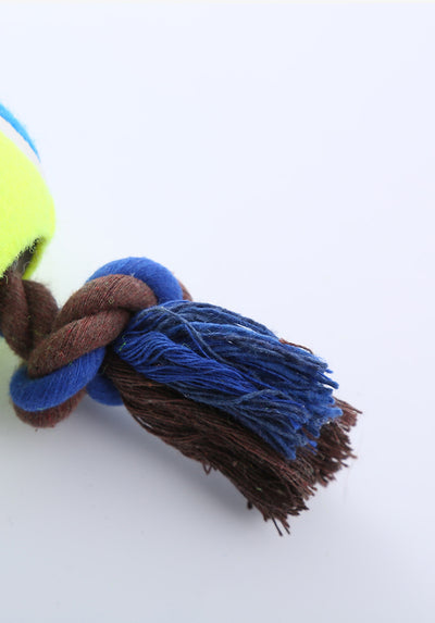 Juguete Interactivo para Perros con Cuerda y Pelota de Tenis Resistente - Image 15