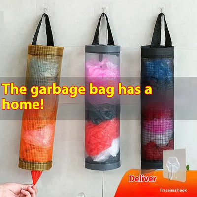 Organizador de Bolsas de Basura para Pared - Almacenamiento Compacto