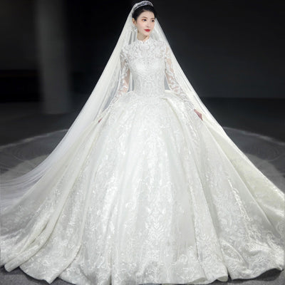 Vestido de Novia Lujo Cielo Estrellado para Sendero