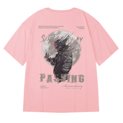 Camiseta Suelta de Gran Tamaño para Hombre - Estilo Personalidad - Image 12