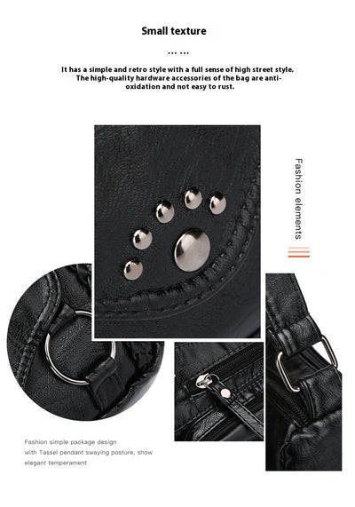 Bolsa Maternal de Cuero PU Suave con Diseño Avanzado - Image 17