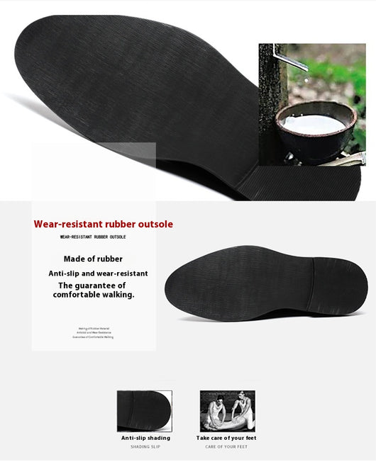 Zapatos de Cuero Formal para Hombre Transpirables - Image 10