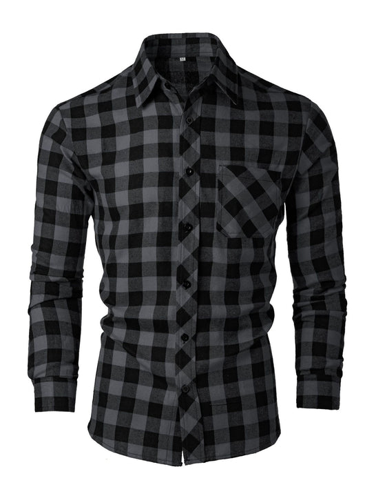 Camisa Casual Estampada Slim Fit con Solapa - Image 18