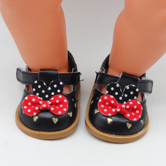 Zapatos de Cuero para Muñecas de 18 Pulgadas - Diseño Elegante y Adorable - Image 2