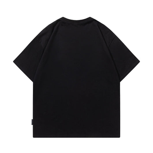 Camiseta Retro Unisex de Manga Corta Cuello Redondo - Estilo Clásico Pesado - Image 4