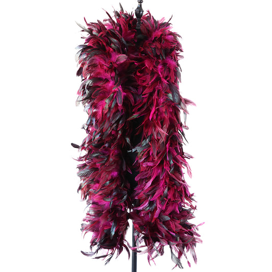 Bufanda de Plumas de Gallina Colorida - Accesorios Velvet Catwalk - Image 2