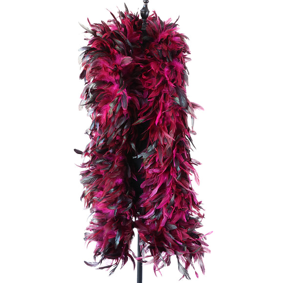 Bufanda de Plumas de Gallina Colorida - Accesorios Velvet Catwalk