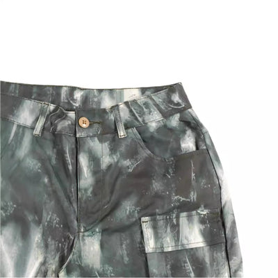 Pantalones Cargo Camuflaje Primavera con Múltiples Bolsillos - Diseño Street Loose Fit - Image 10