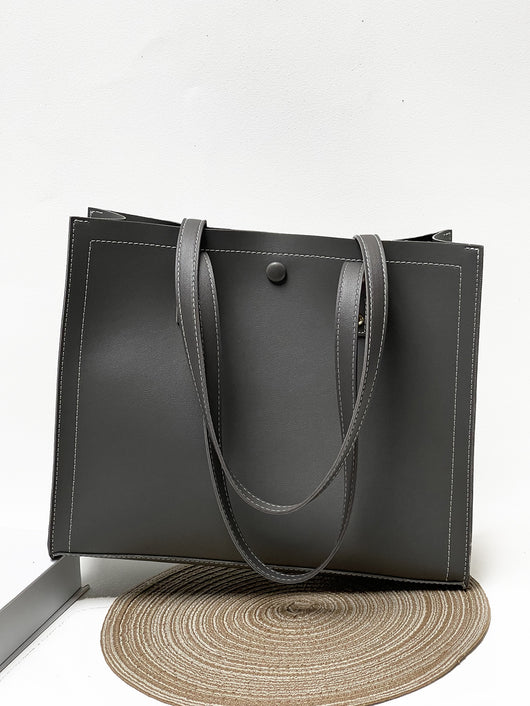 Bolso Tote Elegante con Diseño en Relieve - Estilo Europeo - Image 24