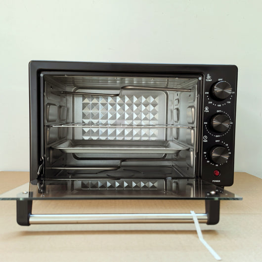 Horno Eléctrico Compacto de Doble Cámara para el Hogar - Image 2
