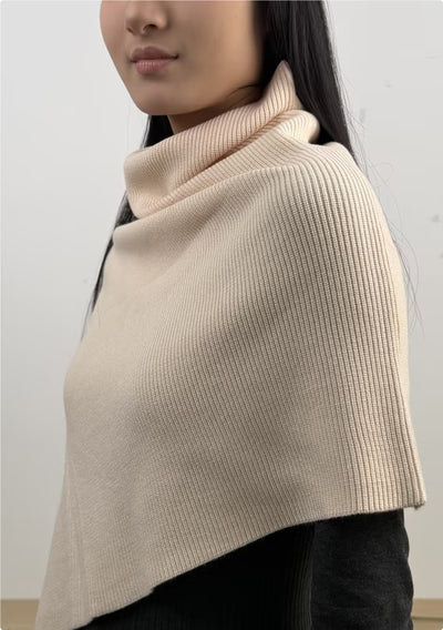 Cuello Térmico Tejido Gris Oscuro - Versátil y Elegante - Image 13
