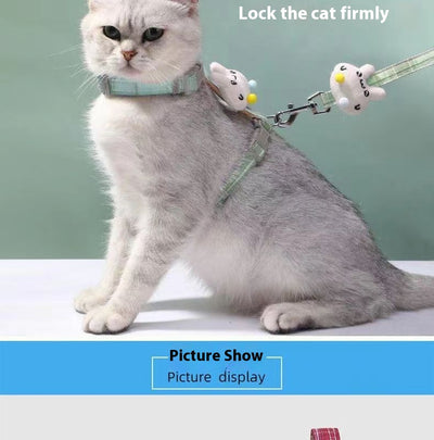 Arnés de Paseo en Forma de I con Cuerda de Sujeción para Mascotas - Image 14