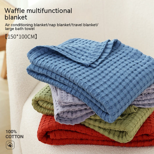 Toalla de Baño Algodón Puro Textura Waffle Absorbente Premium - Image 4