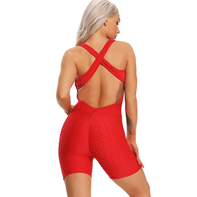 Enterizo Deportivo Backless para Yoga y Fitness - Image 24