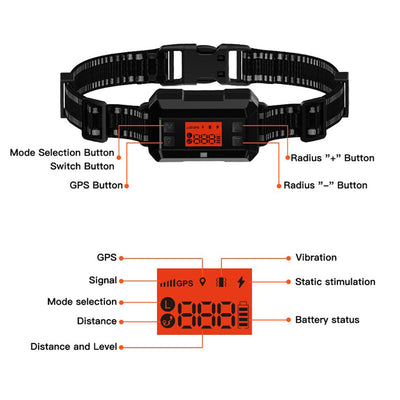 Sistema de Cerca Electrónica Inteligente para Perros con Collar de Entrenamiento Inalámbrico - Image 2