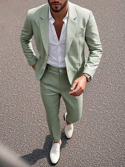 Traje de Negocios Ejecutivo Liso para Hombre - Image 7