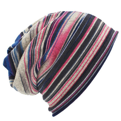 Gorro de Lana a Rayas para Mujer - Image 8