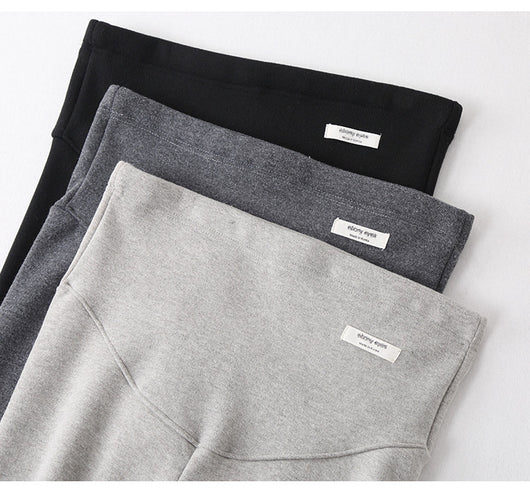 Leggings de Maternidad Silver Fox Terciopelo Premium - Cintura Gruesa y Elástica - Image 14