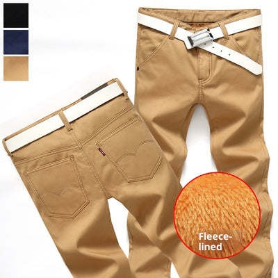 Pantalones de Invierno para Hombre con Forro Polar Grueso - Image 3