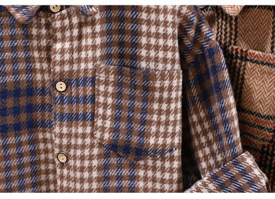 Camisa de Cuadros Casual para Niños - Perfecta para Primavera y Otoño - Image 35