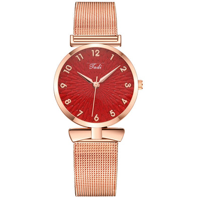 Reloj Digital de Moda Girasol con Moño de Personalidad para Mujer - Image 3