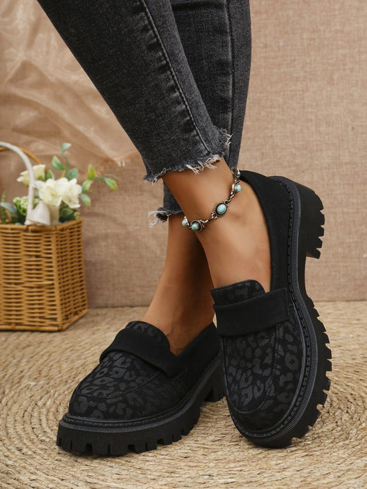 Mocasines Plataforma Cómodos Estilo Británico en Cuero Premium - Image 19