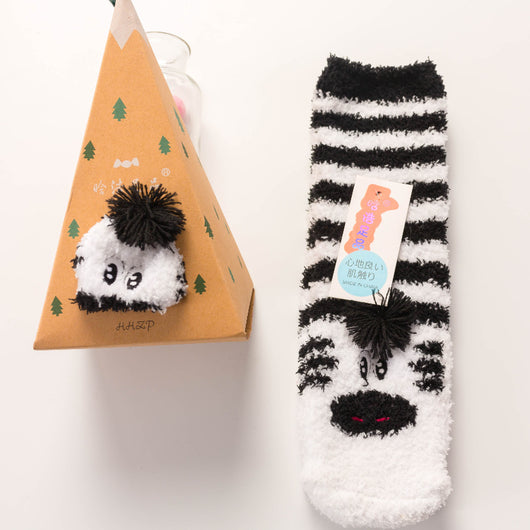 Calcetines Navideños de Mujer con Forro de Felpa - Image 57