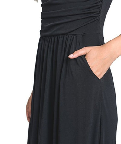 Vestido Strapless Casual con Bolsillos para Mujer - Image 7
