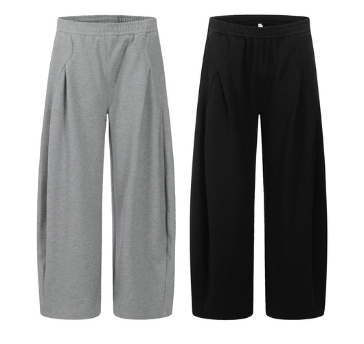 Pantalones Anchos Estilo Estadounidense con Diseño Deconstruido - Image 3