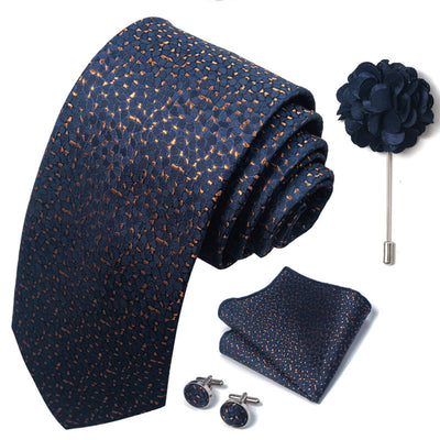 Combo Corbata, Traje y Pañuelo de Bolsillo para Hombre - Juego 8 - Image 87