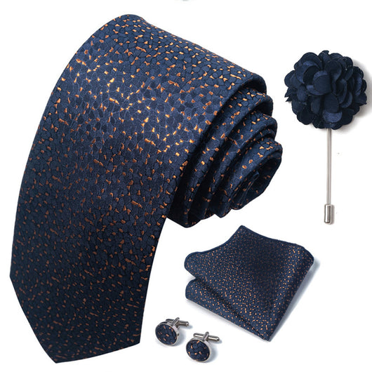 Combo Corbata, Traje y Pañuelo de Bolsillo para Hombre - Juego 8 - Image 87