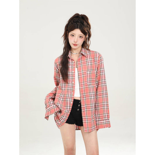 Camisa Larga de Protección Solar Estilo Retro para Mujer - Image 15