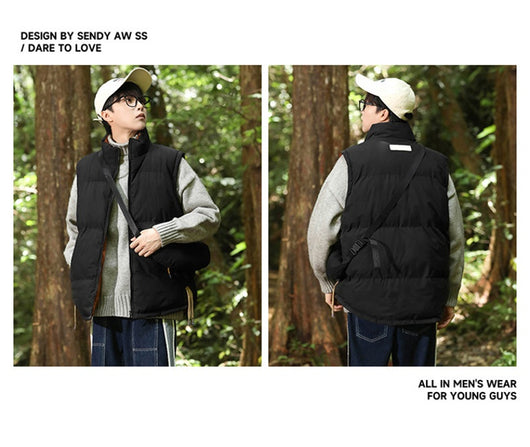 Chaleco Térmico Reversible de Algodón para Hombre y Mujer - Abrigo Invierno - Image 19