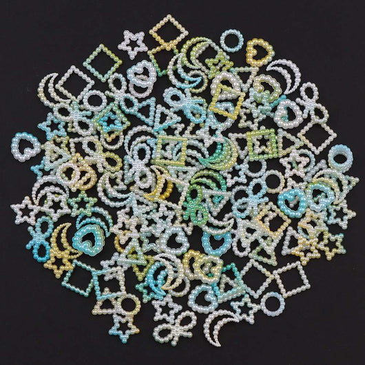 Accesorios de Resina Epóxica: Estrella, Corazón Durazno, Luna y Moño - Image 4